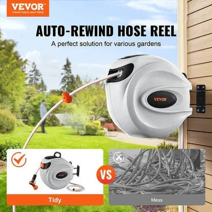 Wall-Mounted Intelligent Hose Management System - 180° Swivel